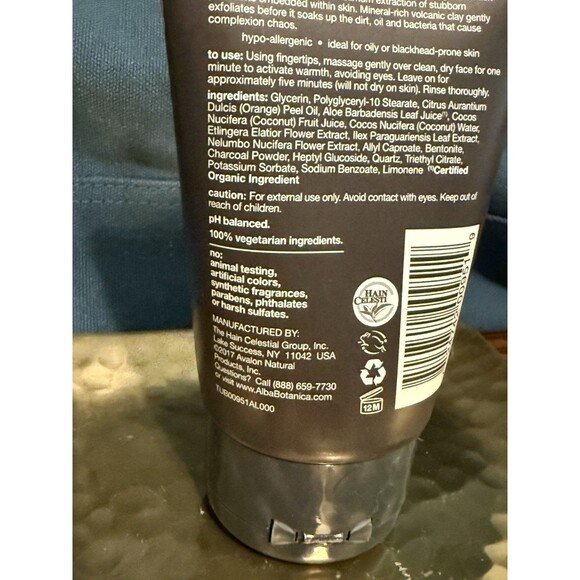 Alba Botanica Hawaiian Detox WARMING Mud Mask Volcanic Clay Hypoallergenic 4oz - Picture 2 of 2